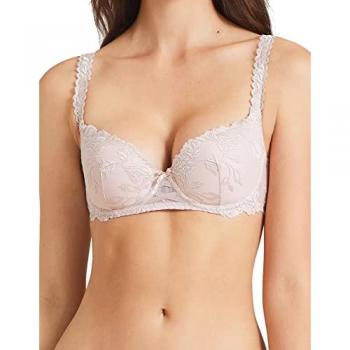 SoftEssence Comfort Half-Cup Moulded Bra – Aubade – Beige Polyamide, 36G