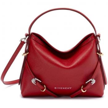 Givenchy Women's Voyou Nano Leather Bag in Red