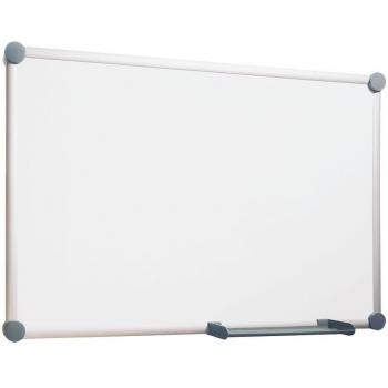 Maul Whiteboard 2000, grau, mit Kanten in Grau