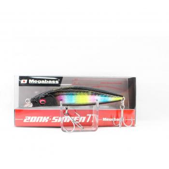 Sinking Black Rainbow Megabass Zonk 77