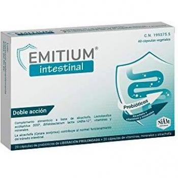 Emitium Intestinal Doble Acción 40caps
