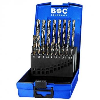 Jeu de Mèches HSS-G Turbo 19 Pièces