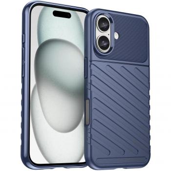 Niebieska Obudowa ThunderSilk dla iPhone 16