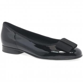 Arco de Corte Gabor para Bailarinas en Negro con Patente UK 5.5