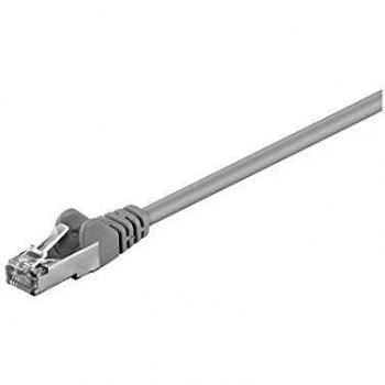 GOOBAY 50126 - 0.5m Cat.5e F/UTP Network Cable, Gray, RJ45
