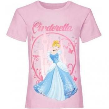 T-shirt Princesse Cendrillon 1-2 Ans Rose