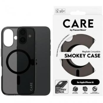 PanzerGlass CARE Case Flagship Smokey MagSAFE iPhone 16