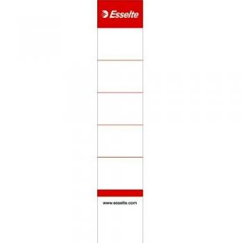 ESSELTE 810811 Étiquettes carton pour classeur à levier 50 mm