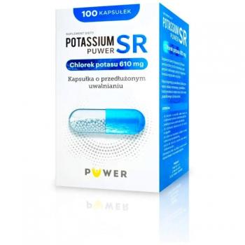 Potas SR, Puwer, 100 kapsułek