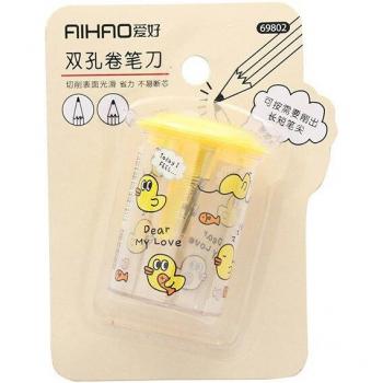 Cute Cartoon Plastic Pencil Sharpener
