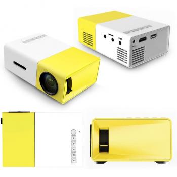 Mini Proyector G300 1080 HD LED para Entretenimiento