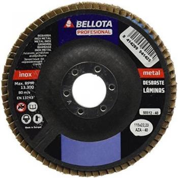 Bellota 50512-40 Disco Laminado para Desbaste de Inox