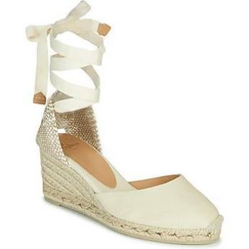 Castaner Women's Carina Espadrille Wedge Sandals - Ivory - Size: 6 US