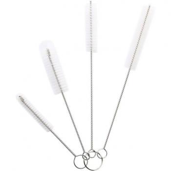 Nylon Bottle Brushes for Cleaning - 4 Pieces