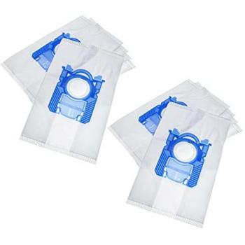 Sacs compatibles vhbw pour aspirateur Satrap Aspira King 1800, P 5 - 10 unités, microfibres, 17,1 cm x 27,8 cm blanc