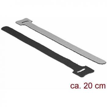 Bridas de Velcro Delock 18687, 200 mm x 12 mm, 10 piezas