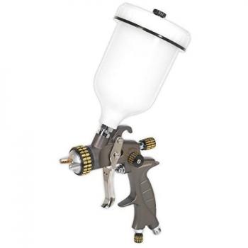 Sealey HVLP01 HVLP Gravity Feed Spray Gun 1.4mm Set-Up