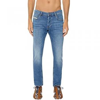 Diesel Men's D-Luster Slim Fit Jeans - Blue Denim - Size 38 Short