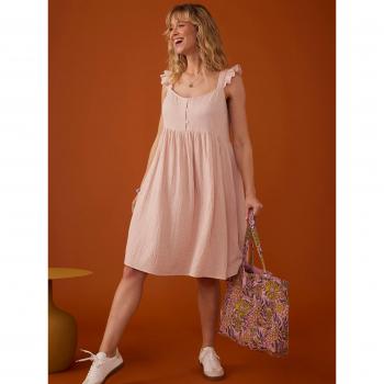 Robe de grossesse à volants ENVIE DE FRAISE