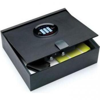 Cassaforte Tecnomax 145×400×350 mm: sicurezza digitale con display e passaggio