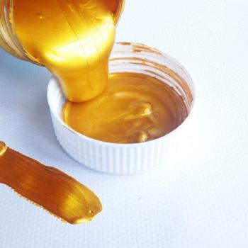 Goldene Acrylfarbe für DIY-Projekte 60ml
