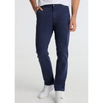 V&L Casual Chino Azul Marino – Pantalón 140548 con Medida en Pulgadas