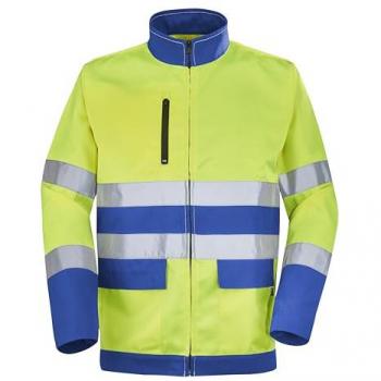 Giacca Fluo Base XP Giallo/Blù Bugatti XL
