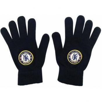 Gants tricotés Chelsea FC pour enfants - Taille unique
