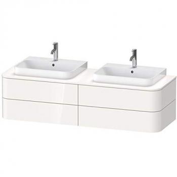 Meuble vasque Duravit Happy D.2 Taupe Satiné