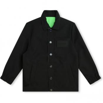 Blouson réversible enfant MARC JACOBS avec boutons automatiques Noir 14A