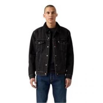 Levi’s Giacca Jeans Type III Sherpa 16365‑0291 Nero Regular Fit