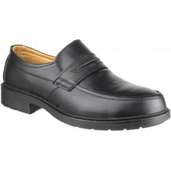 Amblers Veiligheidsschoen Mannelijk FS46 Mocc Toe Slip-On Schoen 14 UK Zwart