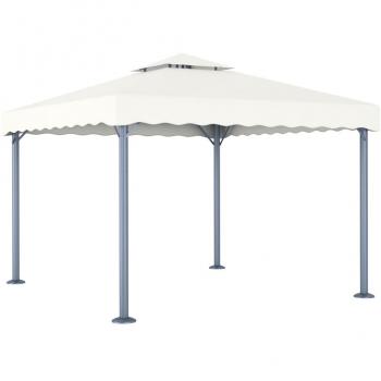 VidaXL 300x300 cm Cream Gazebo