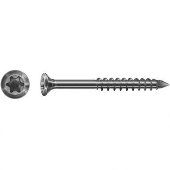 SPAX® Fassadenschrauben T15 Linsensenkkopf BLAX 45mm x 4 mm, 100 St. schwarz
