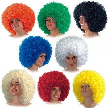 Assorted Colours Pop Wigs (Gr.150) In Box