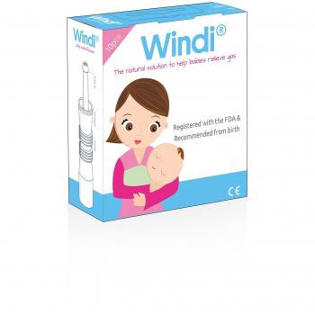 WINDI Kateter rektalny dla niemowląt na kolkę 10szt