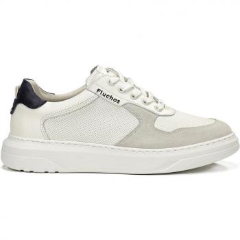 Fluchos F1970 Boston Herren Sneaker 42 Weiß