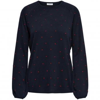 JDYDOTTIE L/S NEW PULLOVER KNT JERSEY DE TOPOS MANGA ABULLONADA CUELLO REDONDO