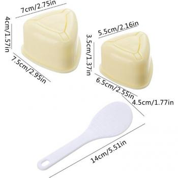 Sushi Mold Set for Onigiri Rice Balls