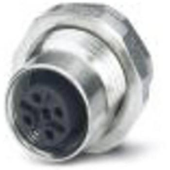 Conector M12 hembra 5 pines IP65 IP67 montaje en panel