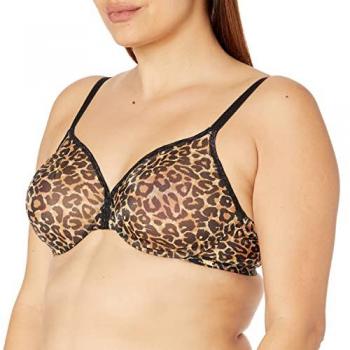 Gossard Women's Glossies Sheer Plunge Bra - Multicolour Polyamide - Size 28F