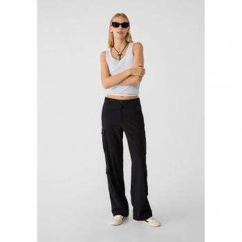 Eleganti Pantaloni Cargo Nero 36 – Stradivarius