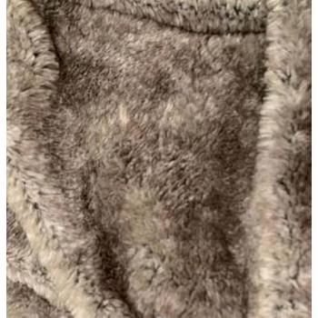 Coperta in pelliccia grizzli 120x160 grigia - Atmosphera créateur d'intérieur