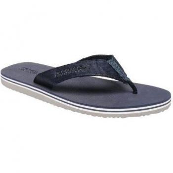 Chanclas Rico Slipon Hombre Ceniza y Naranja