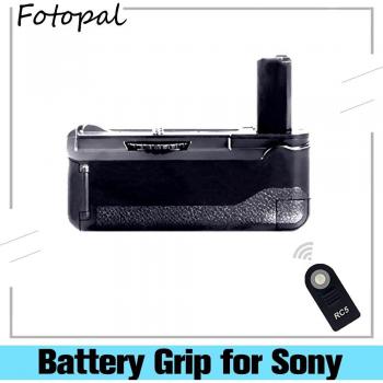 Fotopal Wireless Remote Battery Grip with Micro USB for Sony A6000/A6300 (NP-FW50)