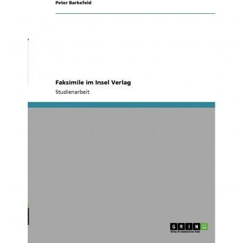 Faksimile im Insel Verlag