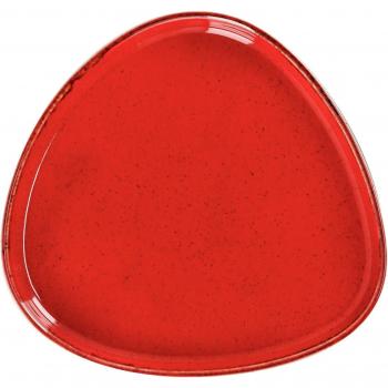 Piatto Rosso Sidina Organico 20.7x19.5x2 cm
