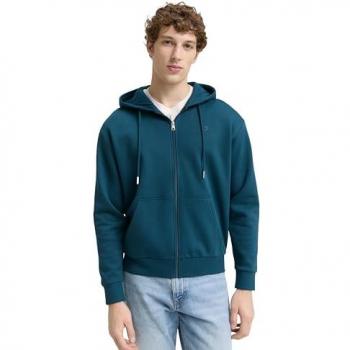 Sudadera Petrolera TOM TAILOR DENIM con Cremallera