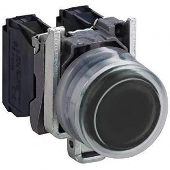 XB4BP21 - Schneider Electric Complete Push Button, Black