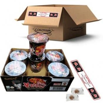 SAMYANG Buldak Hot Chicken Noodle Flavor Ramen 70g x 6 Cups